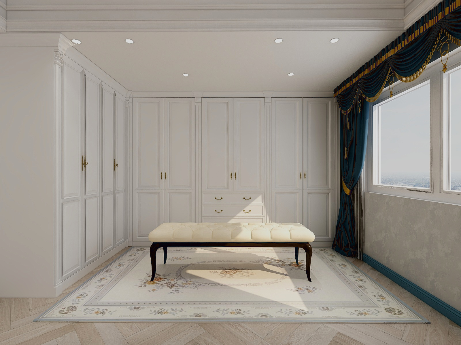 业主是一对年轻的夫妇，对空间的要求通透、自由、舒适、自然且功能便利完善，透过对材质、纹理、色调的拿捏，精致和优雅蔓延至空间每一处。