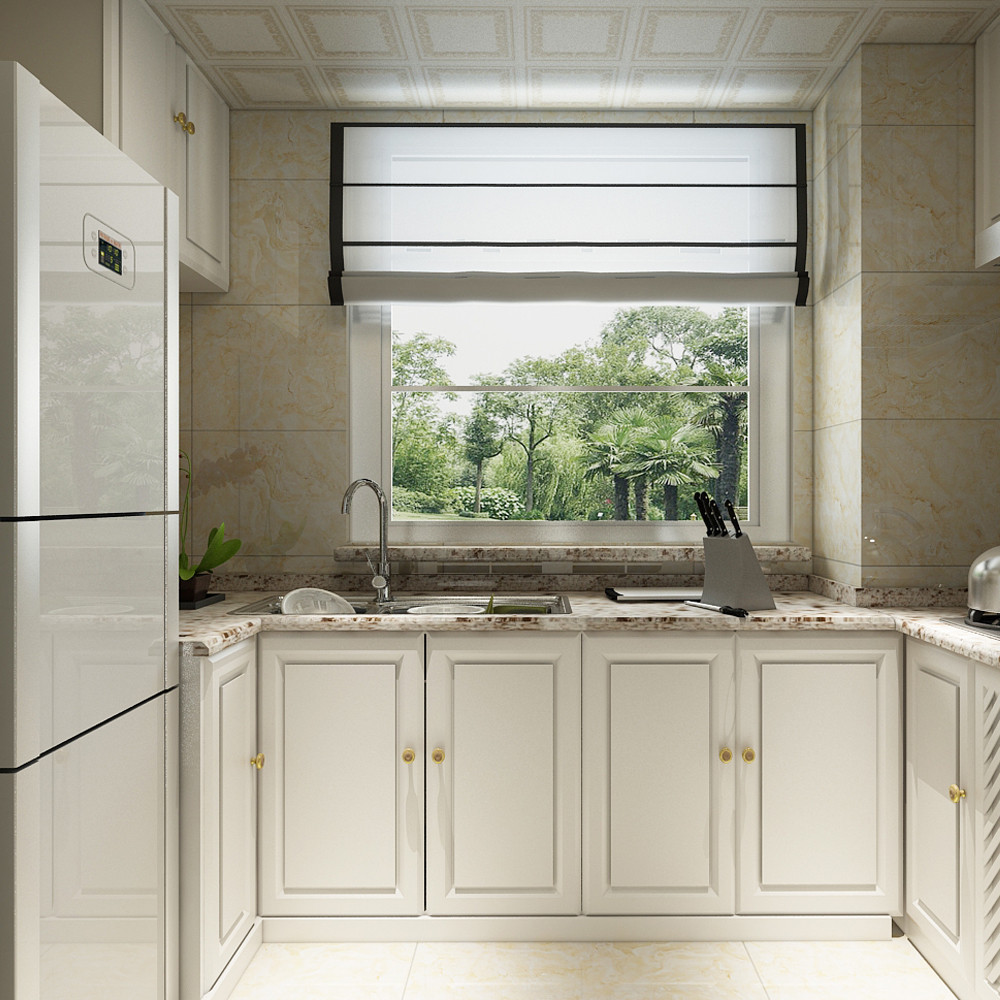 有人担心开放式厨房不符合中国人的烹饪习惯，其实无论是开放式厨房还是封闭式厨房，没有绝对的优劣，每个家庭要从实际需求出发。如果实在热爱开放式厨房又怕油烟满屋，不妨选择吸力强劲的排烟设备，同时考虑用通透的玻璃移门进行空间分割——平时敞开，需要封闭时将门拉上即可。